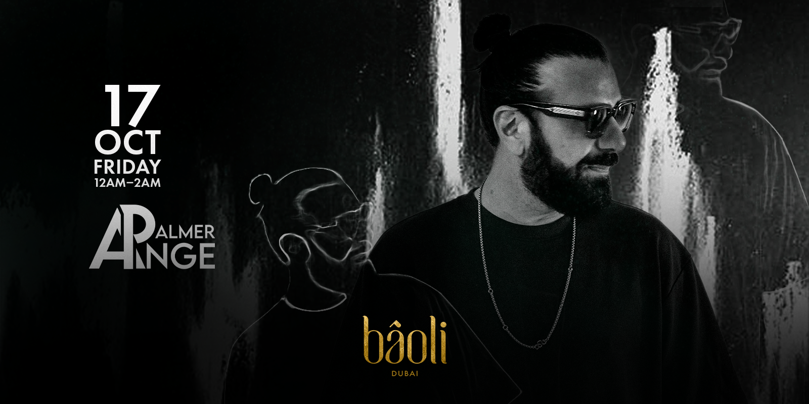 Ange Palmer Dj at Baoli Dubai