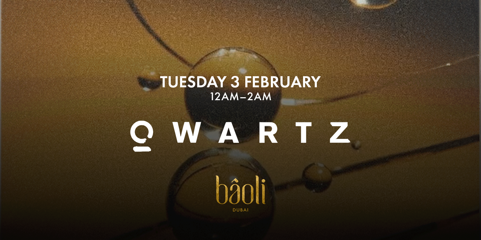 Dj Qwartz Dj Event at Baoli Dubai